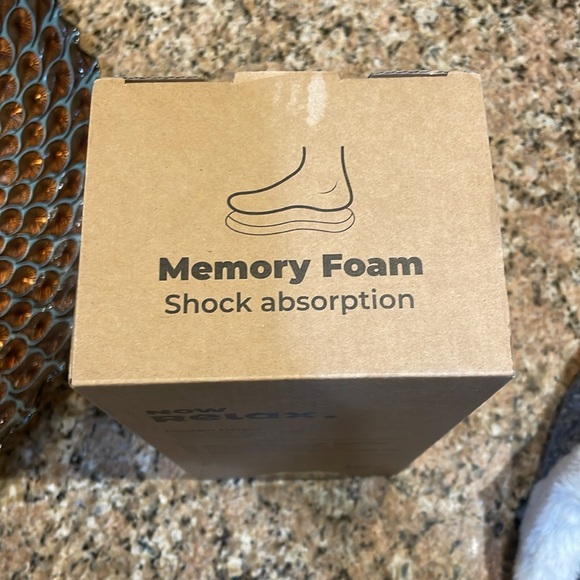 HomeTop Women’s Cozy Gray Slippers with White Plush Faux Fur Trim - Picture 8 of 10